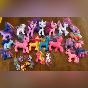 My Little Pony G1 And G3 Total Of 9 And 12 Not MLP Plus 8 Squishes